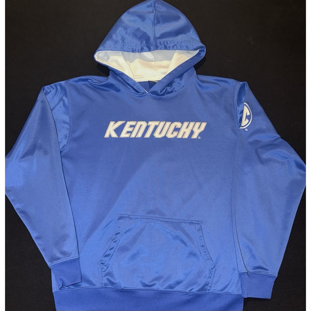 Kentucky Wildcats Blue 84 Sweatshirt SEC Logo Royal Blues Size Large